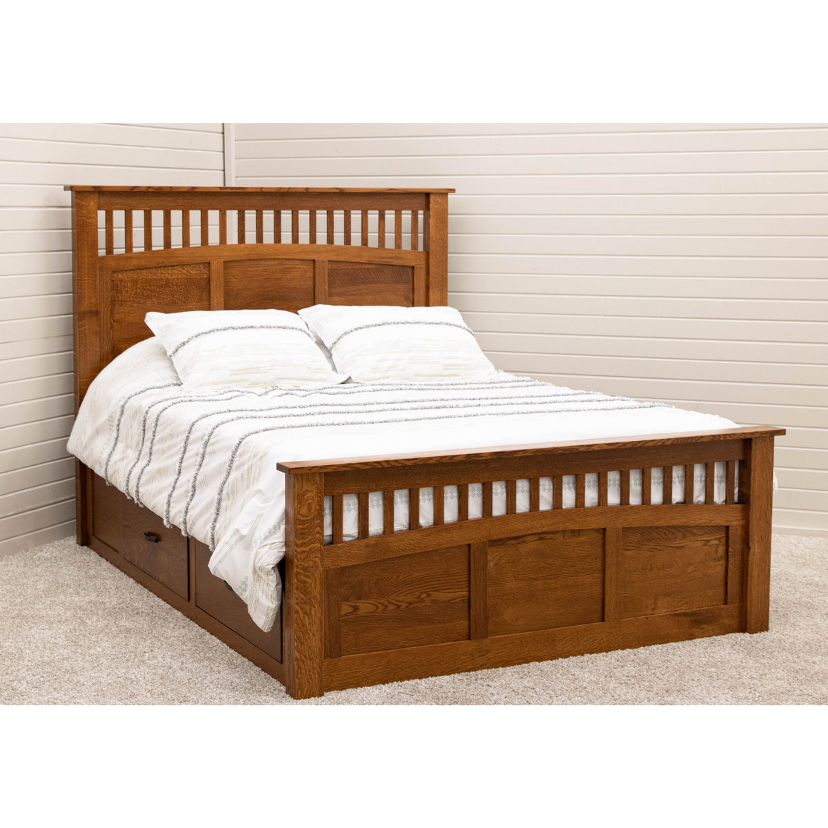 Solid Wood Amish Beds