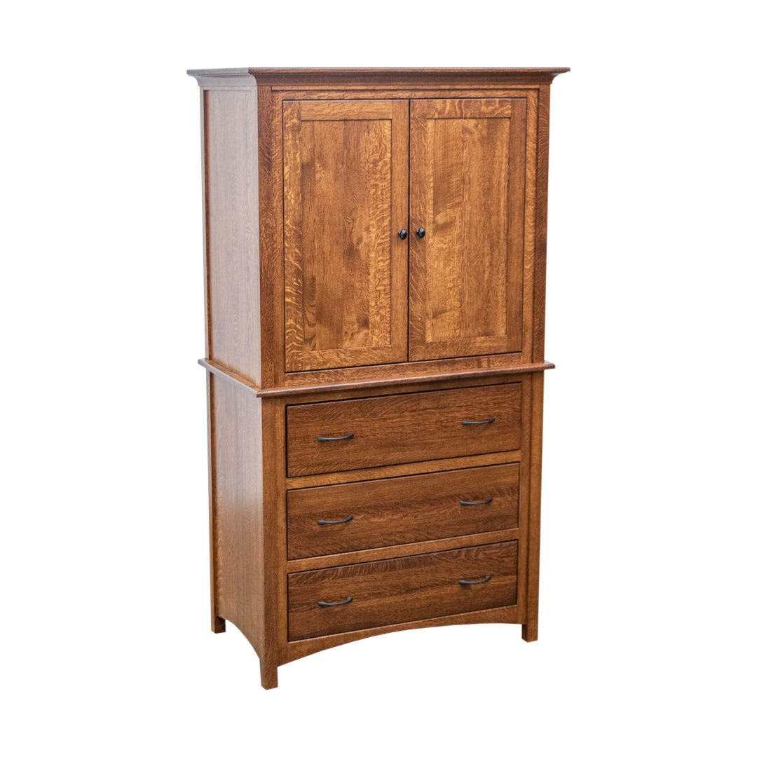 Solid Wood Amish Armoires