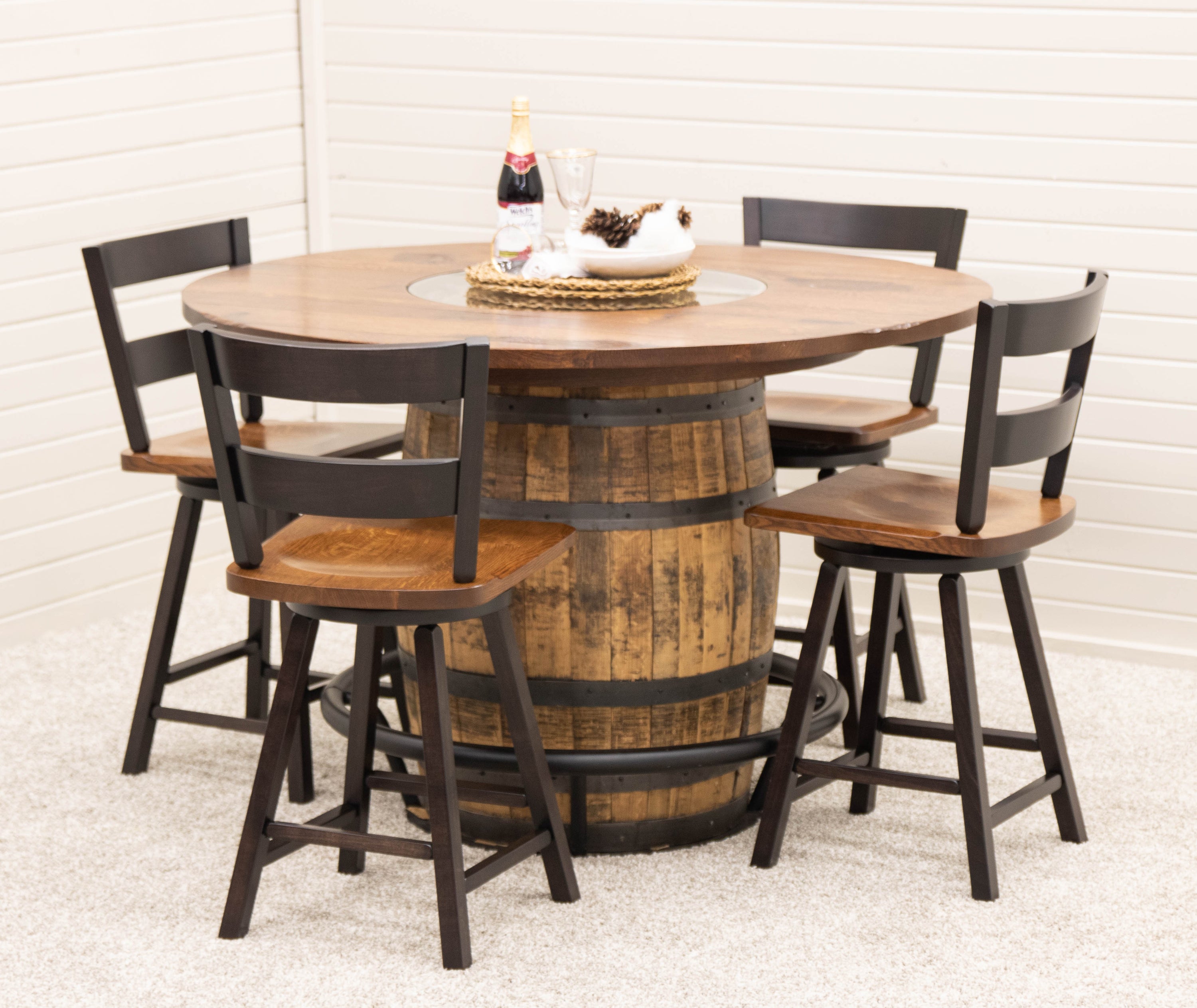 Whiskey Barrel Dining Collection