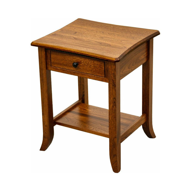 Apple Creek Open Square Chairside End Table