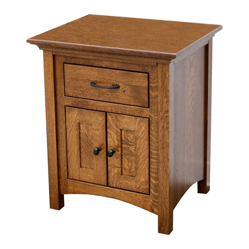 YSF Mission 1-Drawer, 2-Door Nightstand