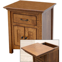 YSF Mission 1-Drawer, 2-Door Nightstand