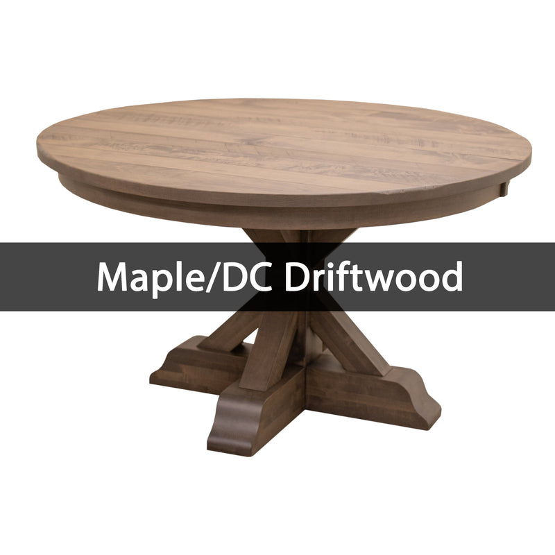 Farmhouse Round Extending Dining Table