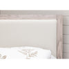 Berlin Wood Bed Frame with Upholstered Headboard