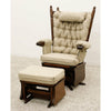 Tiffany Swivel Glider Rocker & Ottoman