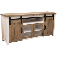 Montego 72" Sliding Barn Door Entertainment Center