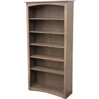 Seattle Solid Wood Bookcase, 72"