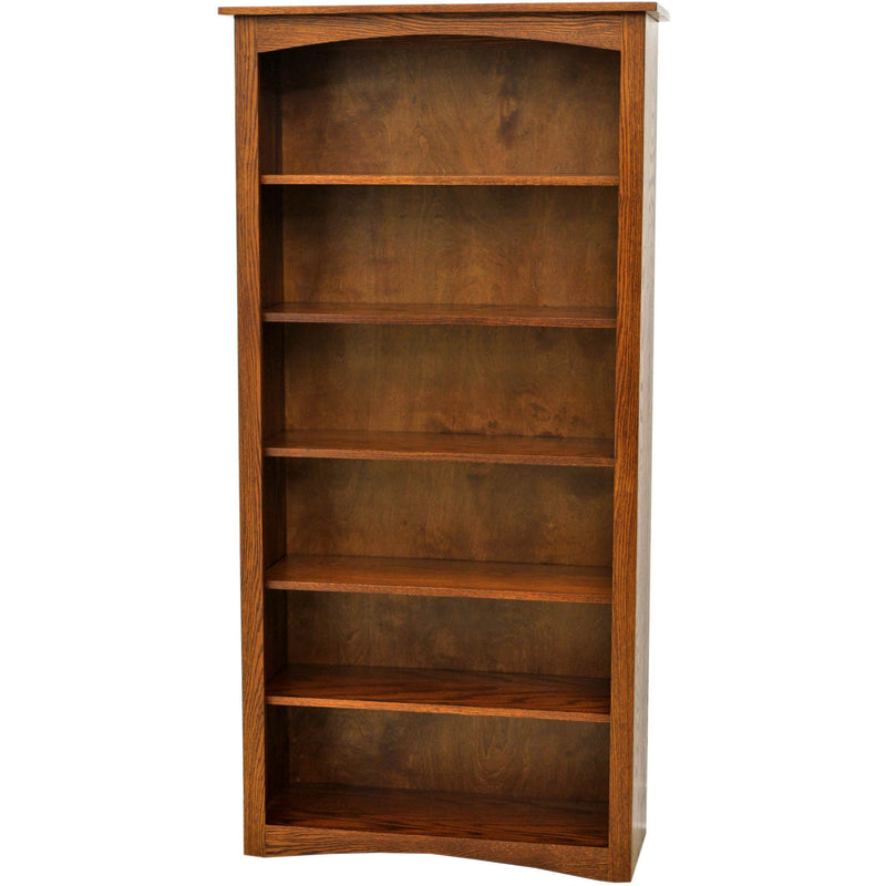 Seattle Solid Wood Bookcase, 72"