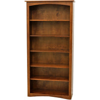 Seattle Solid Wood Bookcase, 72"