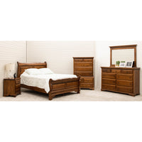 Charm Sleigh Bed