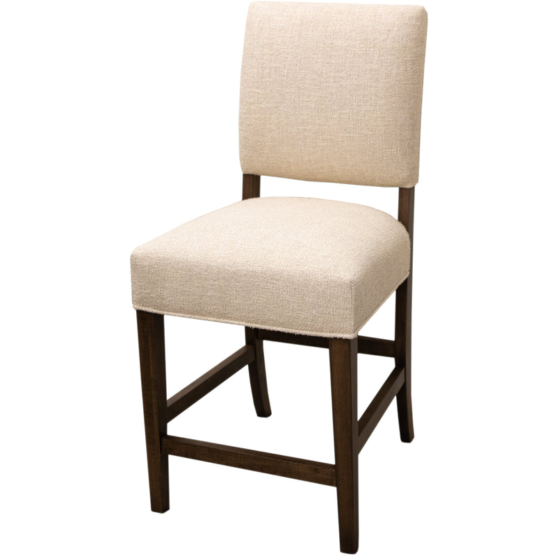 Portal Upholstered 24" Bar Chair with Slot in Back