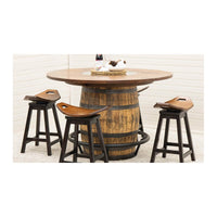 Whiskey Single Barrel Dining Pub Table
